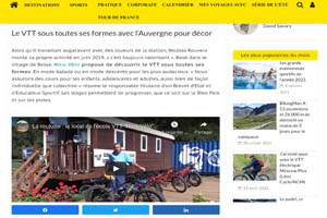 Interview sur www.sport-et-tourisme.fr