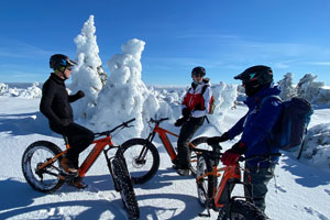 VTT sur neige